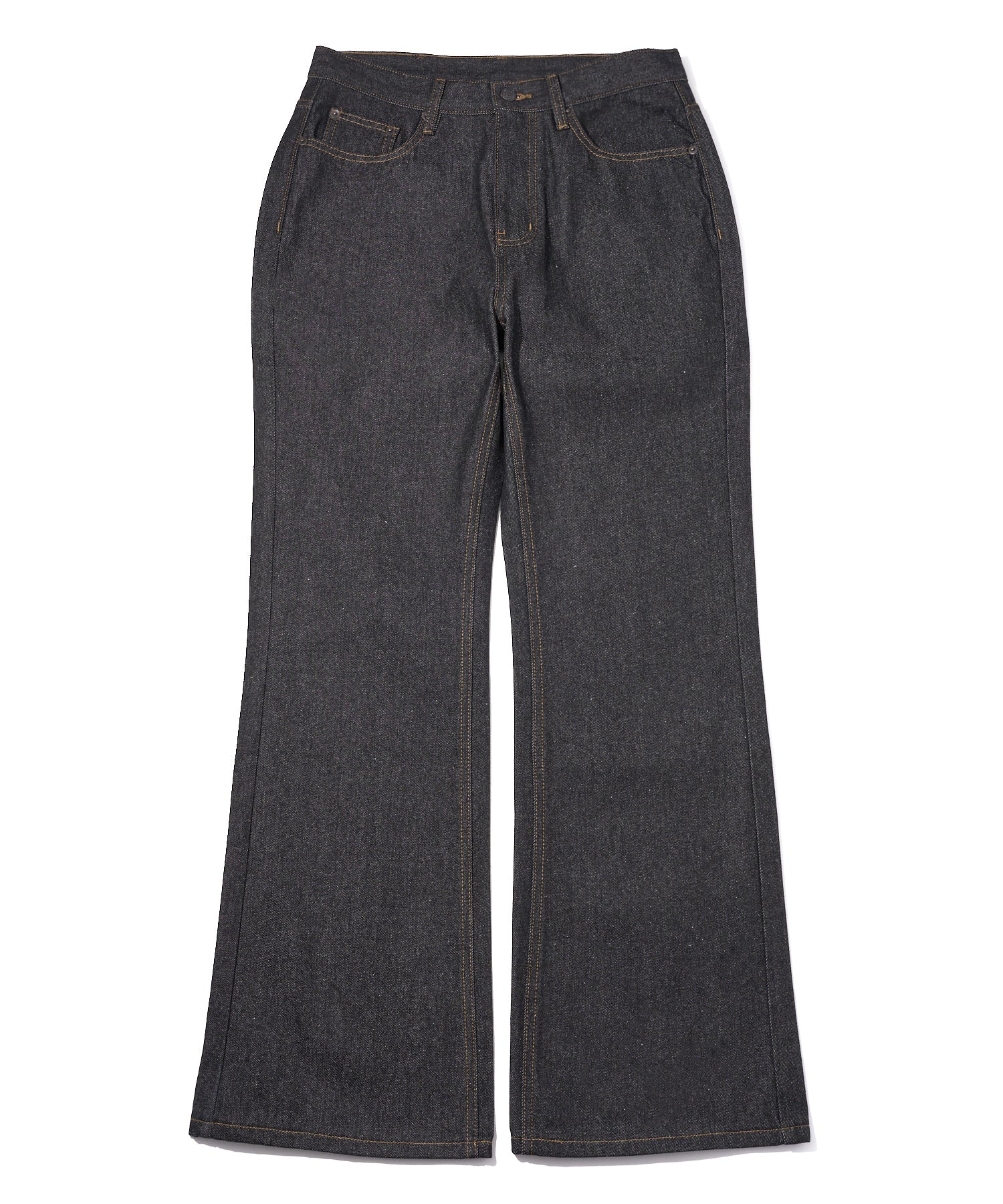 シンチバックブーツカットジーンズ[Black] – Noen