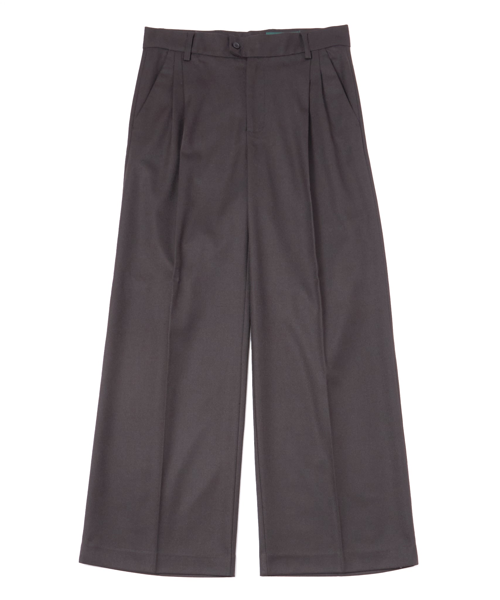 ワイドストレートスラックス[Black] – Noen