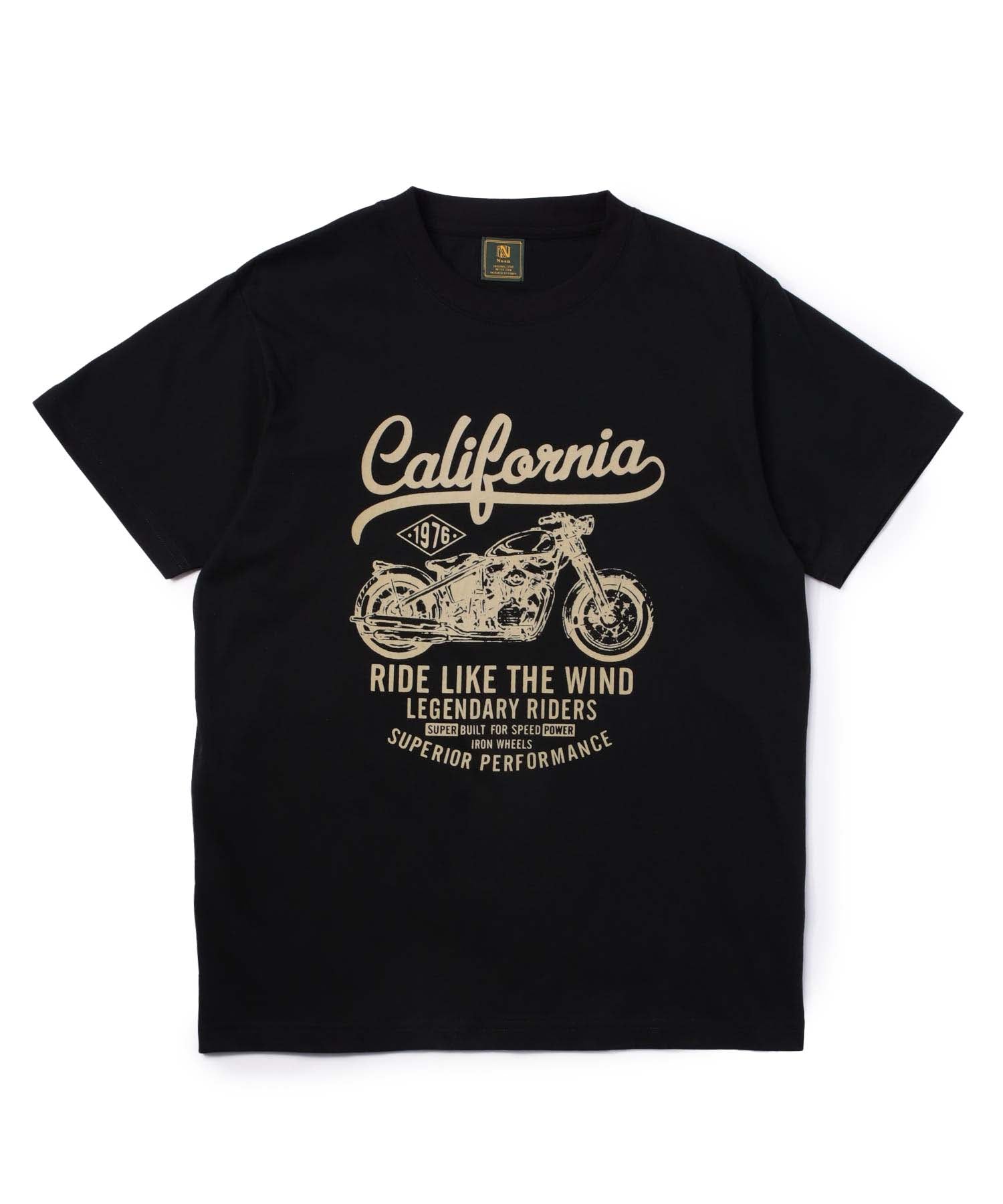 カリフォルニアバイカーTシャツ[Black] – Noen