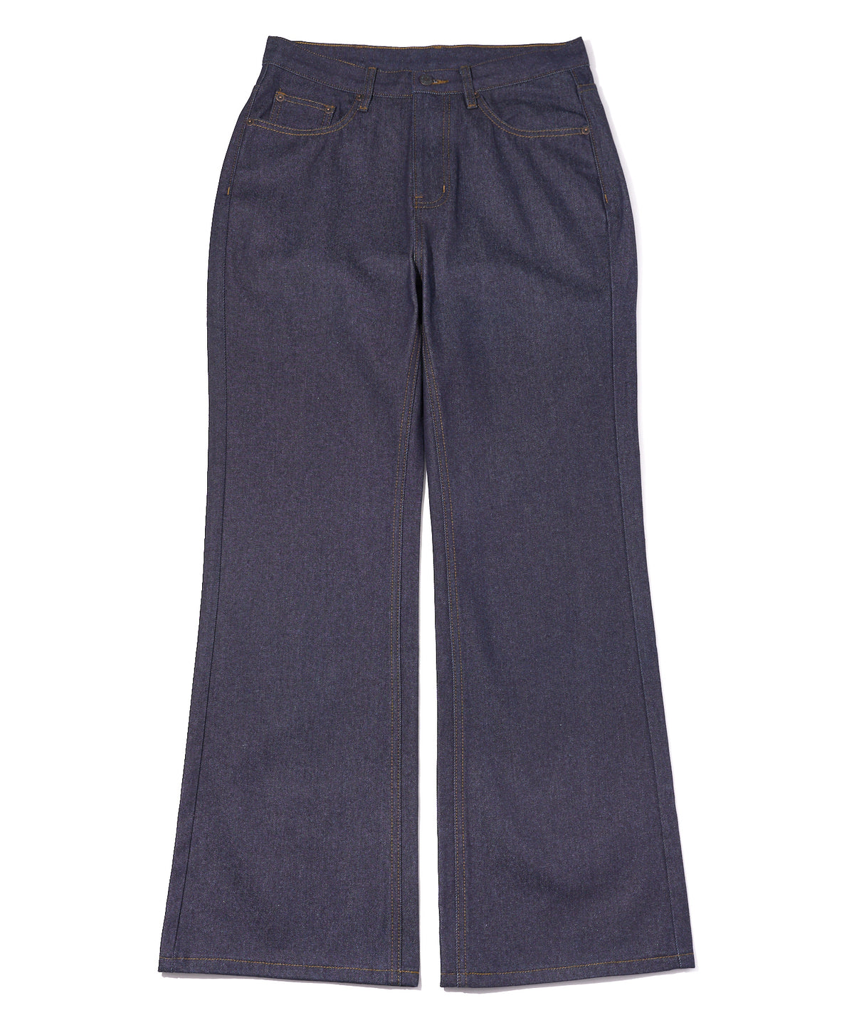 シンチバックブーツカットジーンズ[Indigo]