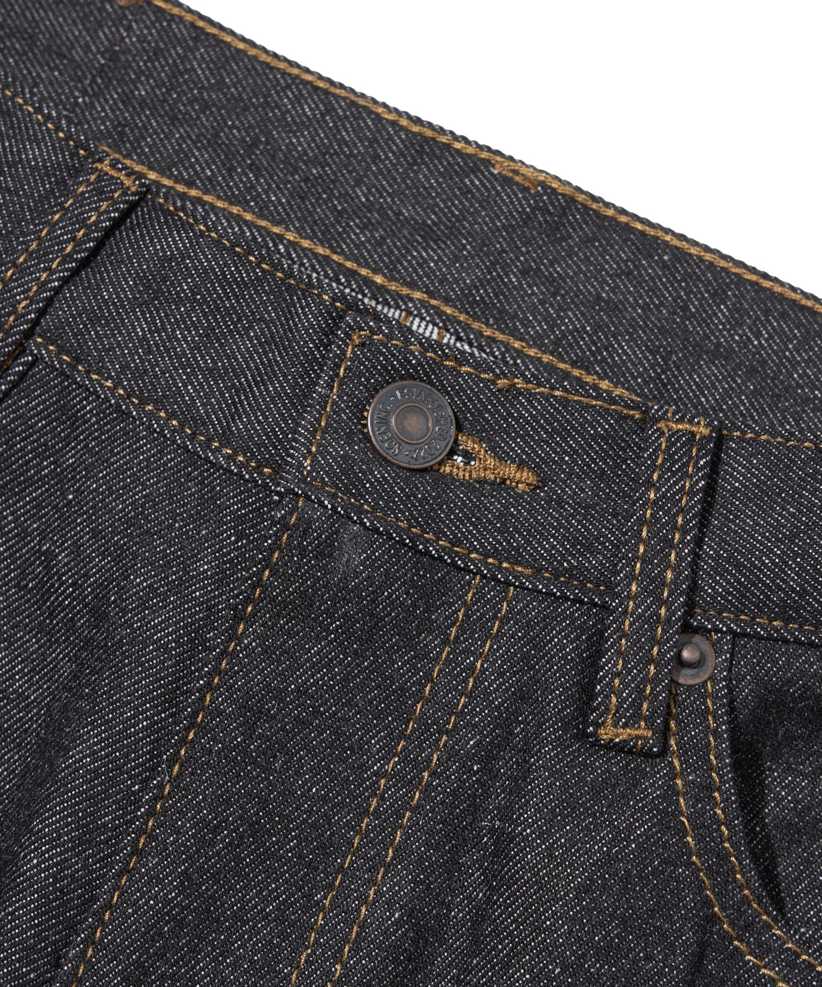 シンチバックブーツカットジーンズ[Black]