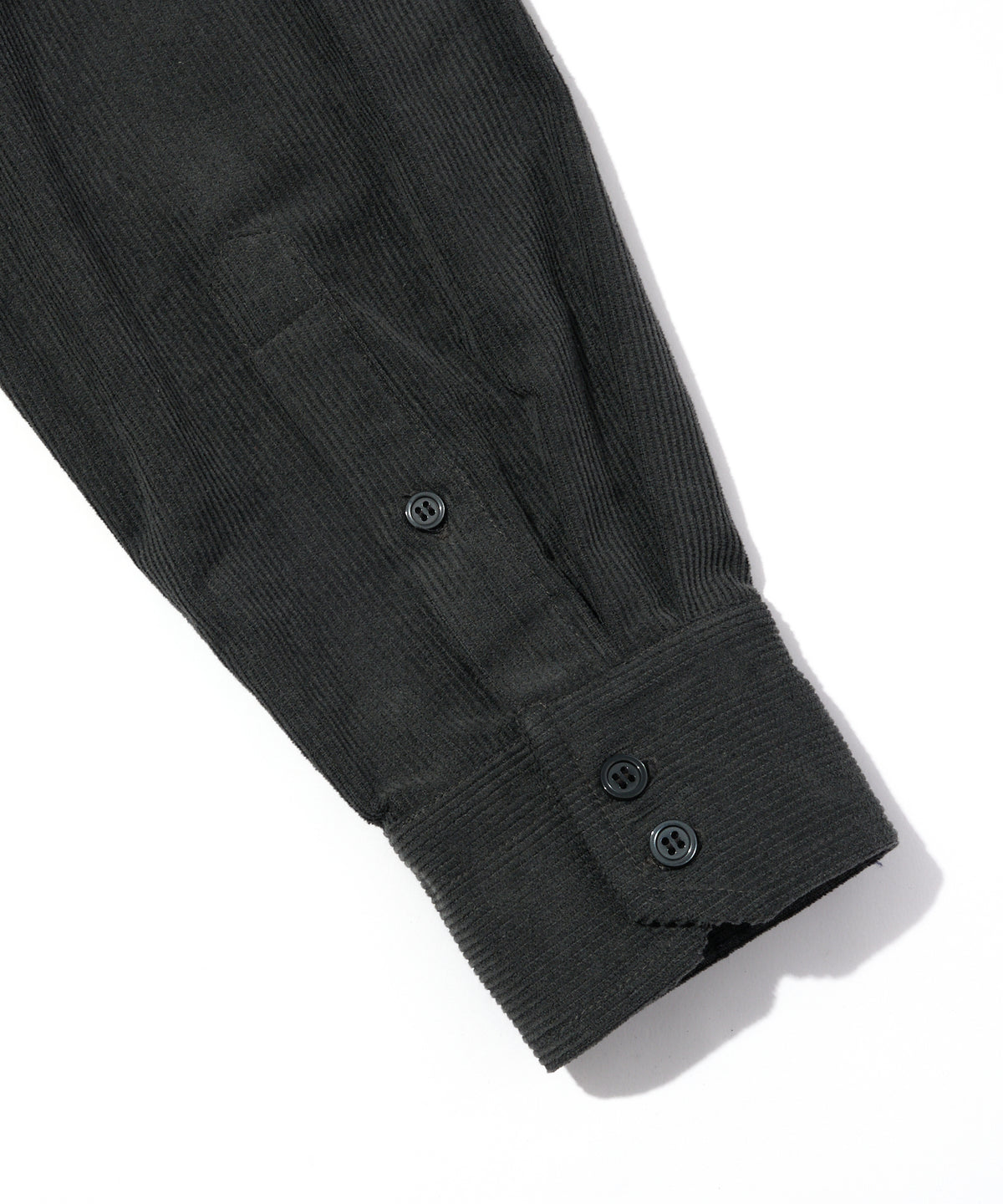 コーデュロイミリタリーシャツ[Dark Gray]