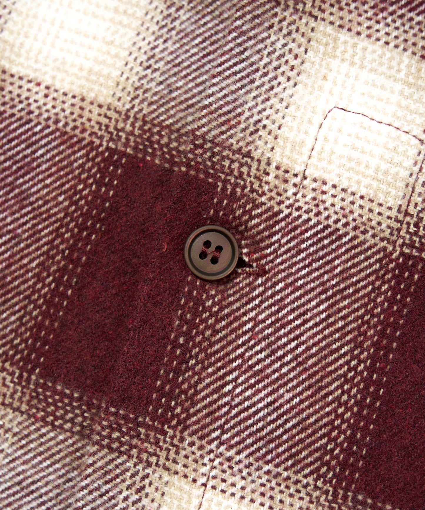 フランネルチェックシャツ[Burgundy]