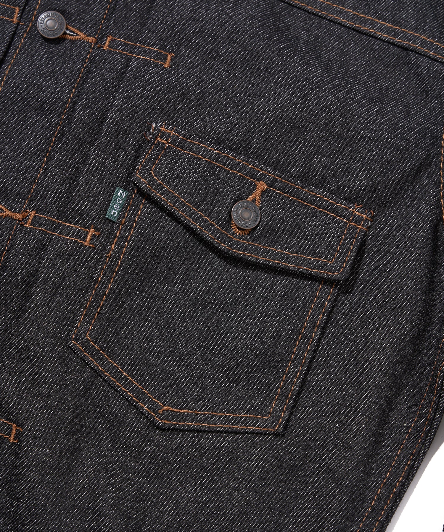 デニムジャケット1st.[Black] – Noen