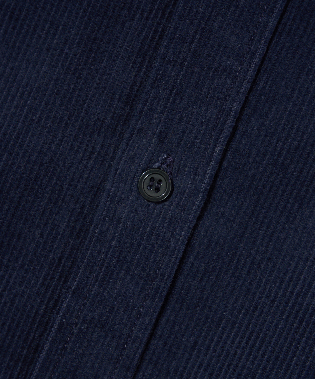 コーデュロイミリタリーシャツ[Dark Navy]