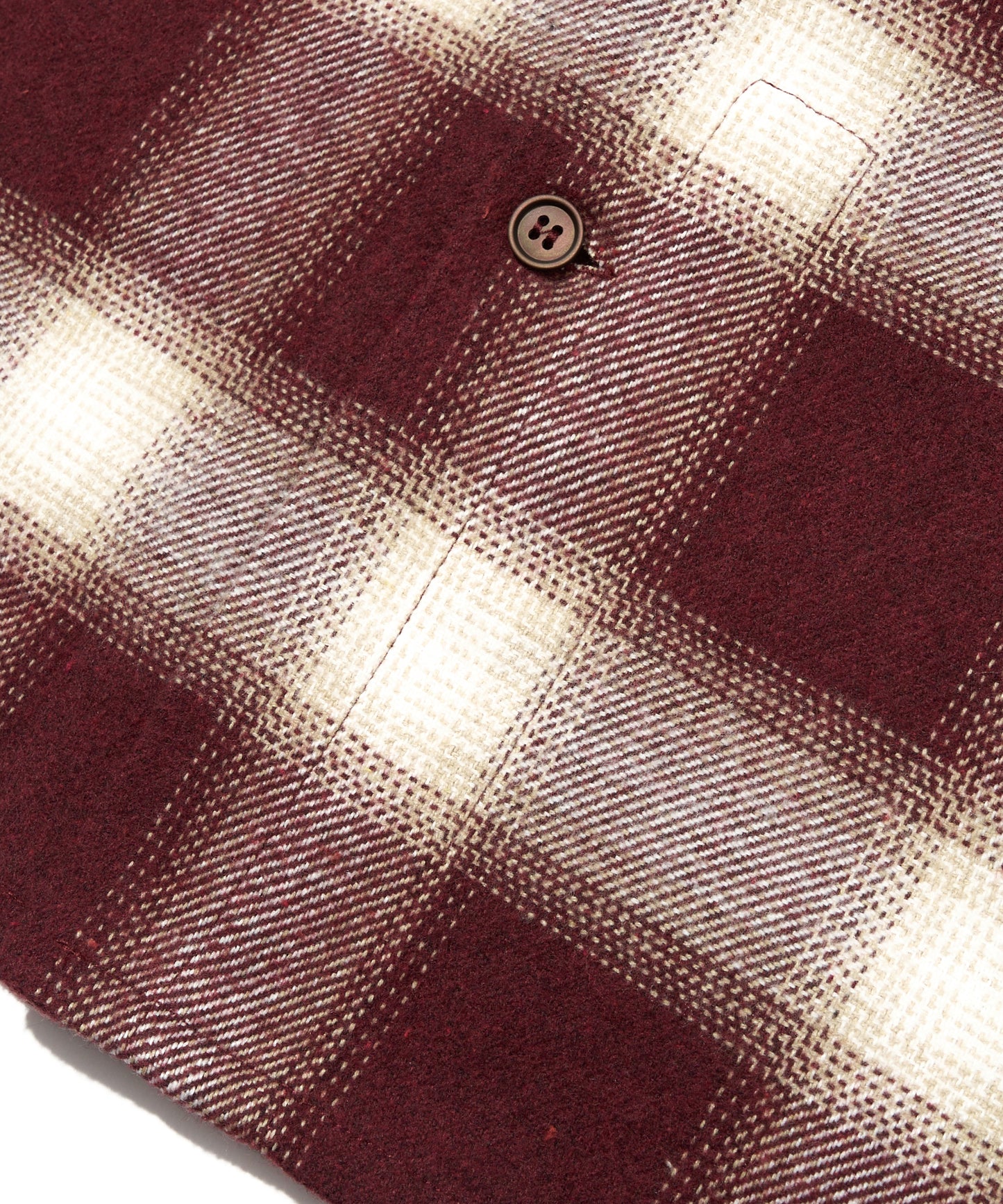 フランネルチェックシャツ[Burgundy]