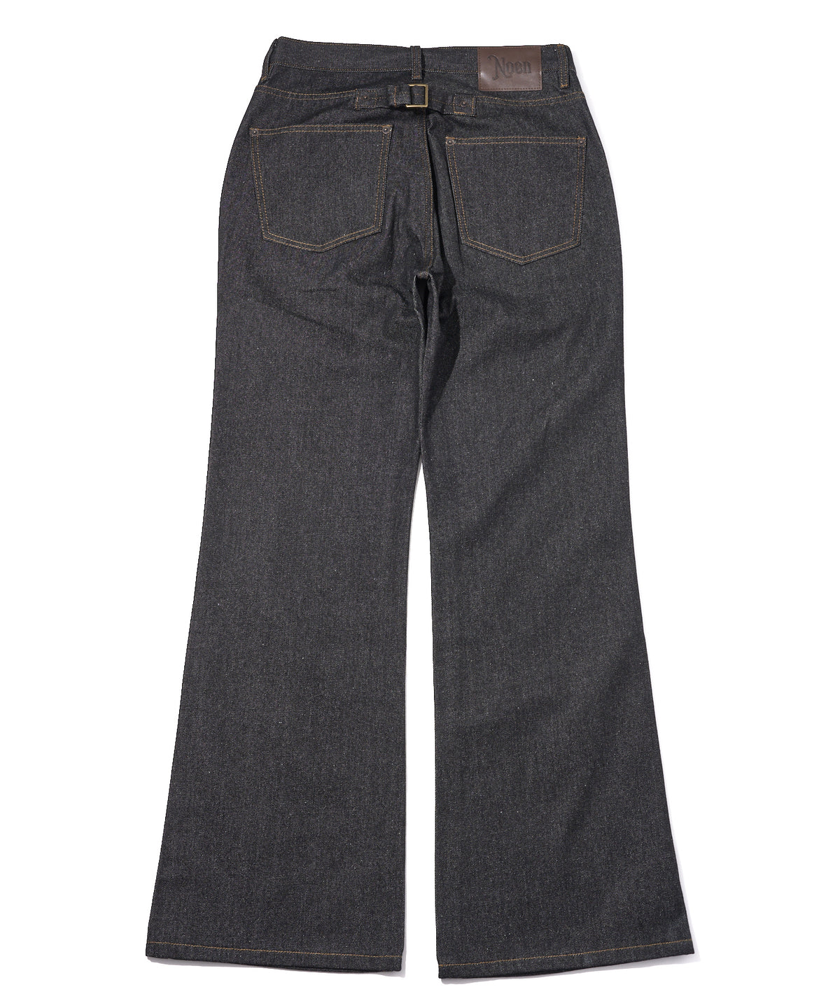 シンチバックブーツカットジーンズ[Black]