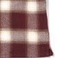 フランネルチェックシャツ[Burgundy]