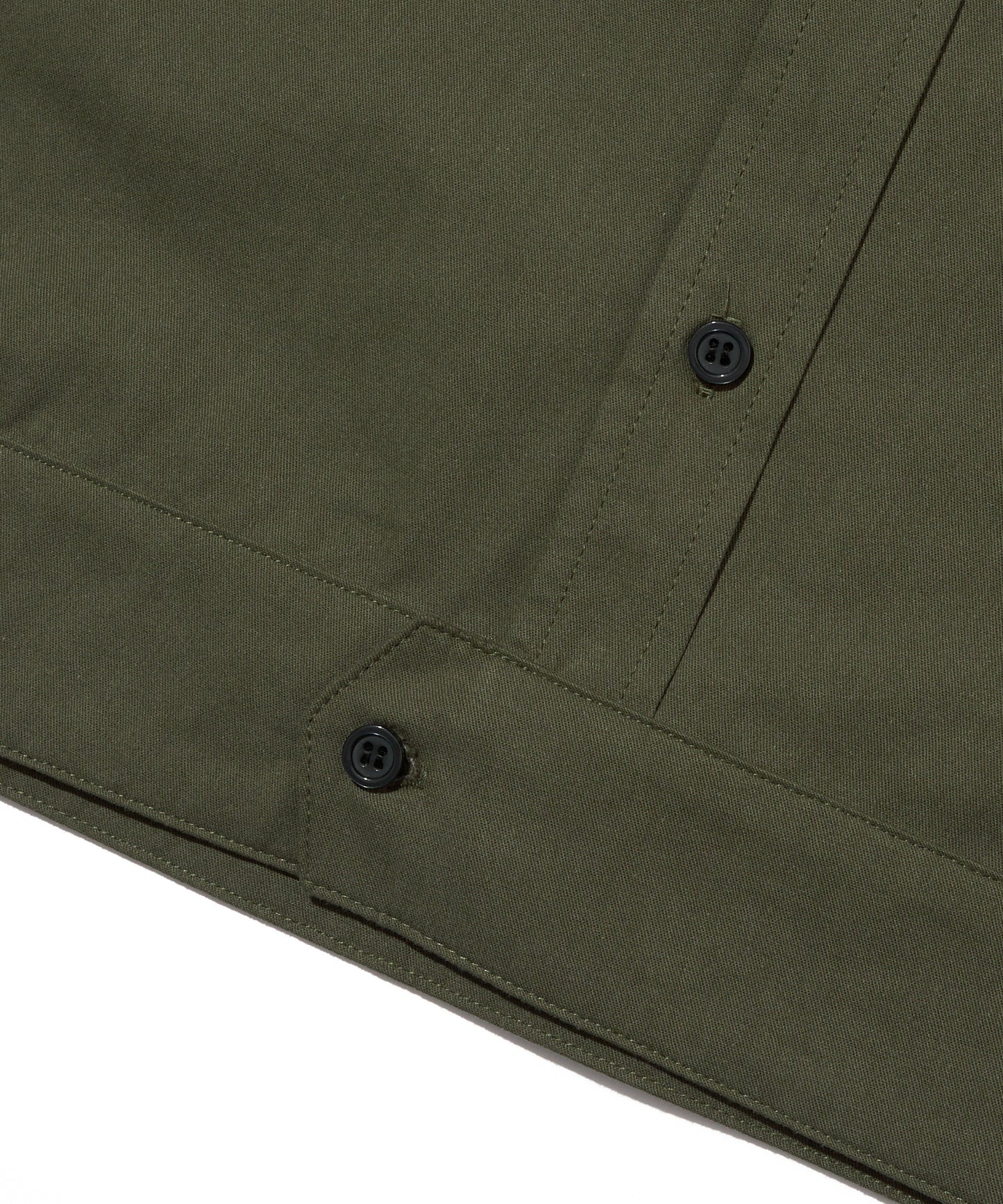 オックスフォードミリタリーシャツ[Khaki]