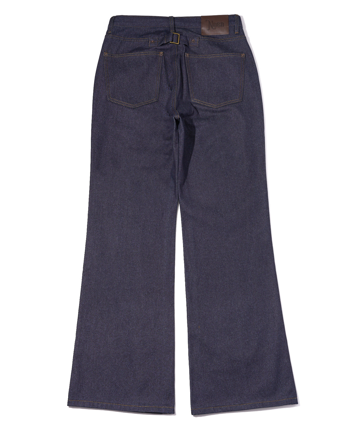シンチバックブーツカットジーンズ[Indigo]