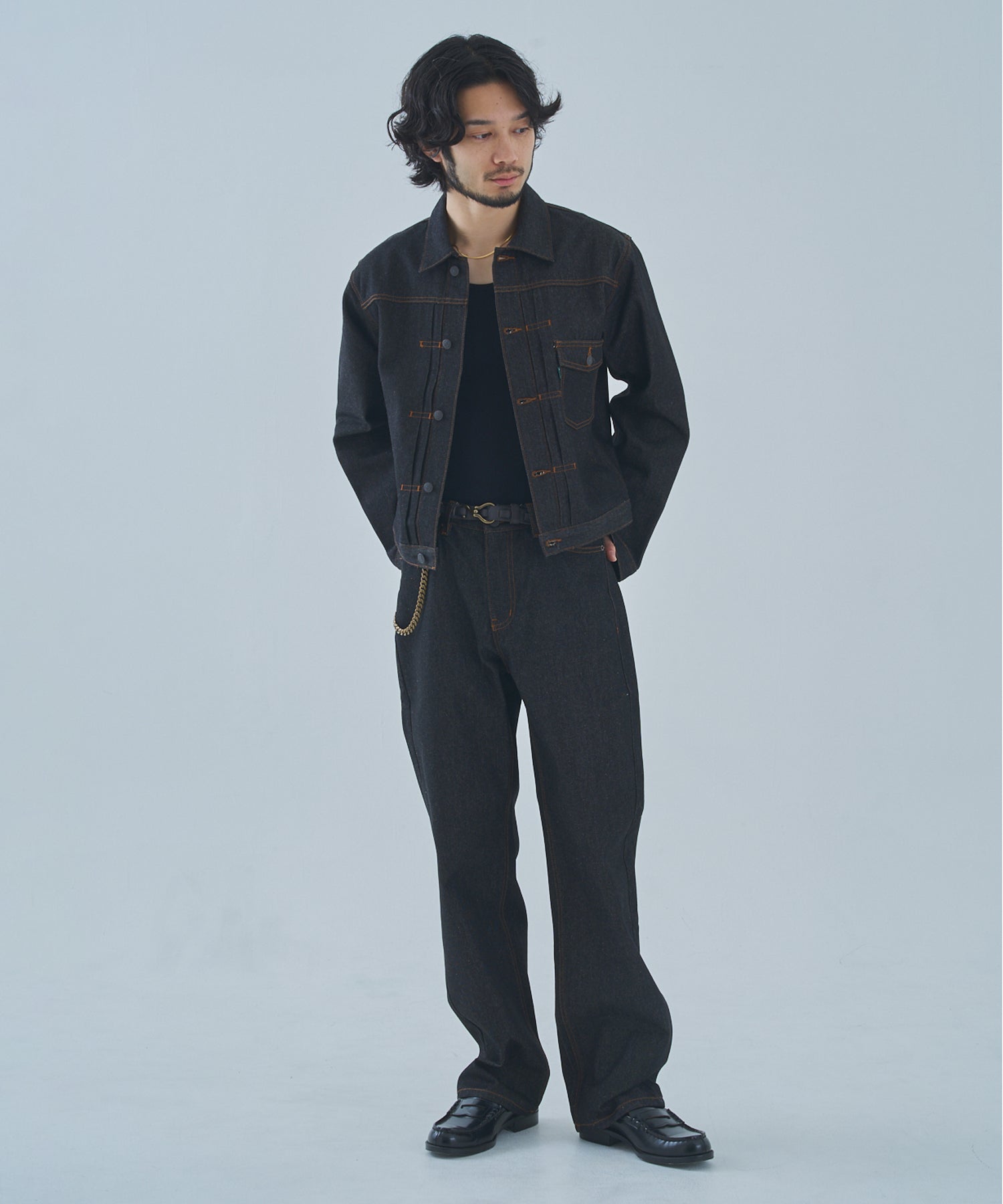 Noen デニムジャケット1st. デニムジャケット1st.[Black] – Noen