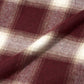 フランネルチェックシャツ[Burgundy]