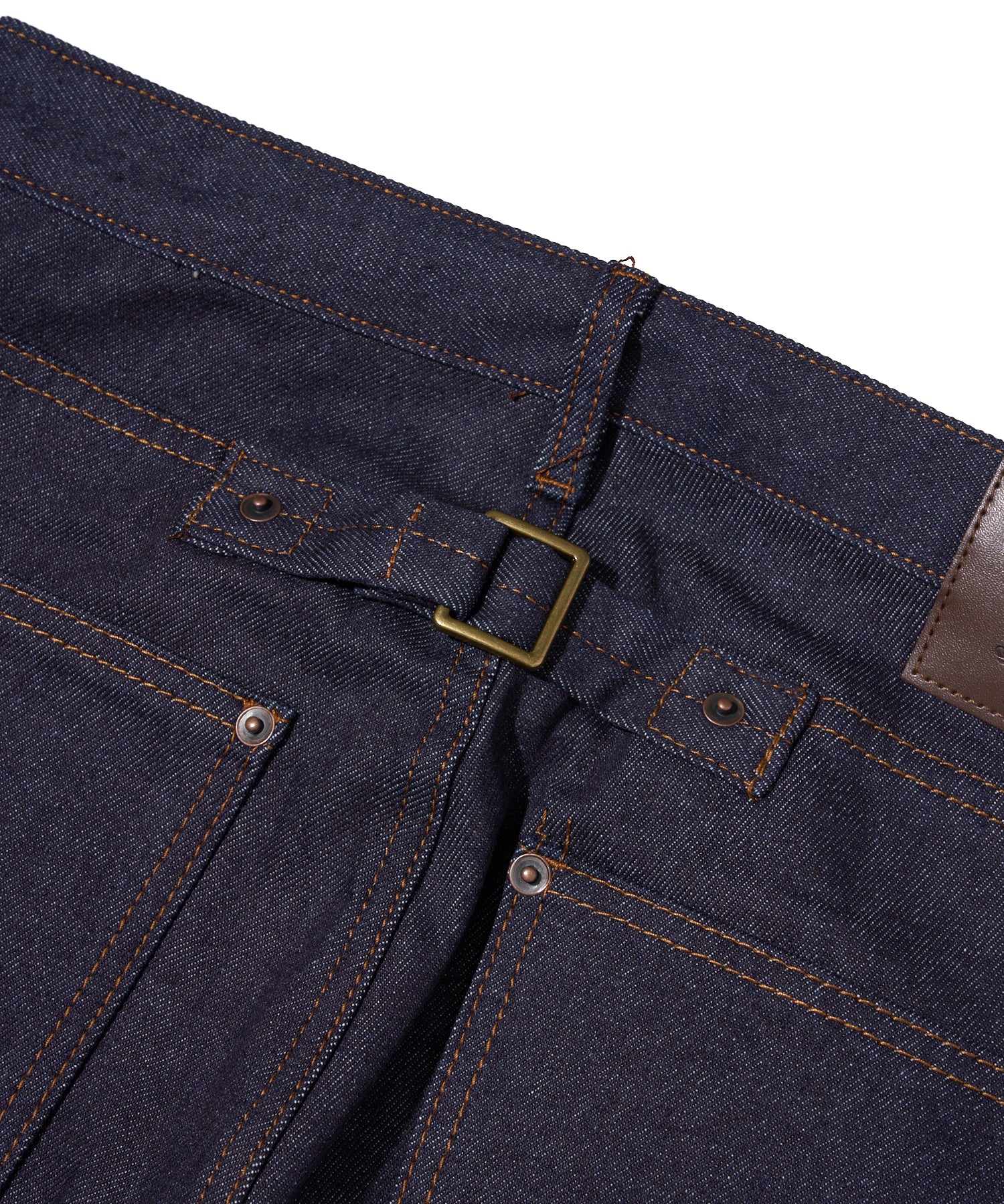 シンチバックバギージーンズ[Indigo] – Noen