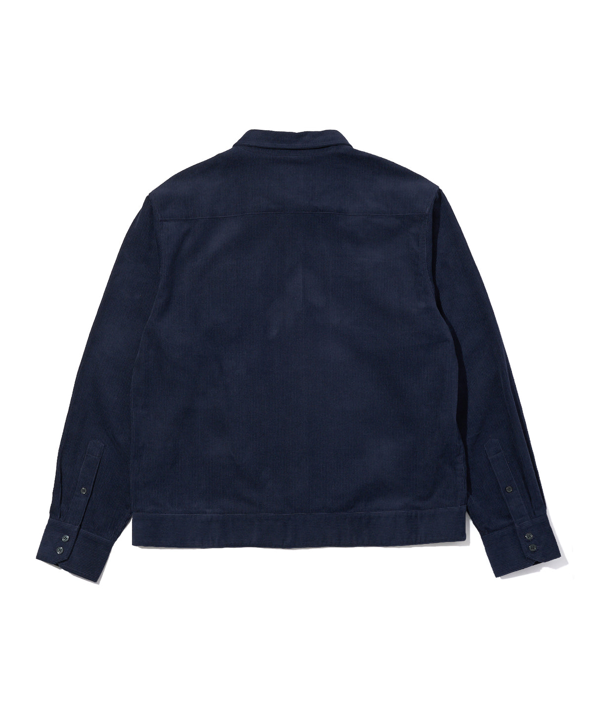 コーデュロイミリタリーシャツ[Dark Navy]