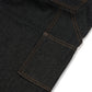 シンチバックダブルニーペインタージーンズ[Black]