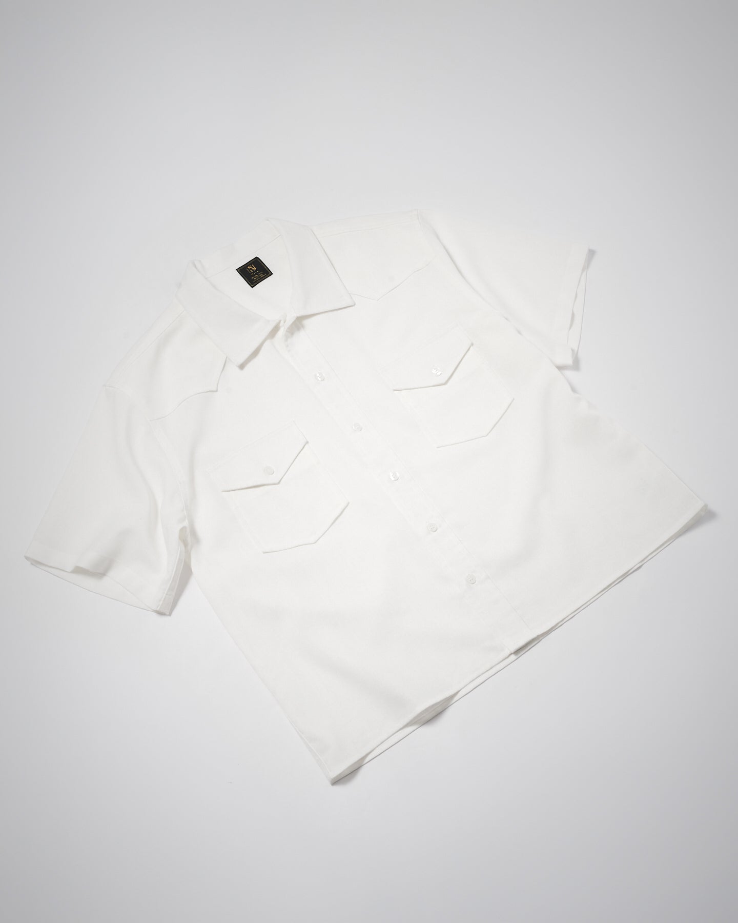 オールドランチウエスタンシャツ[White]