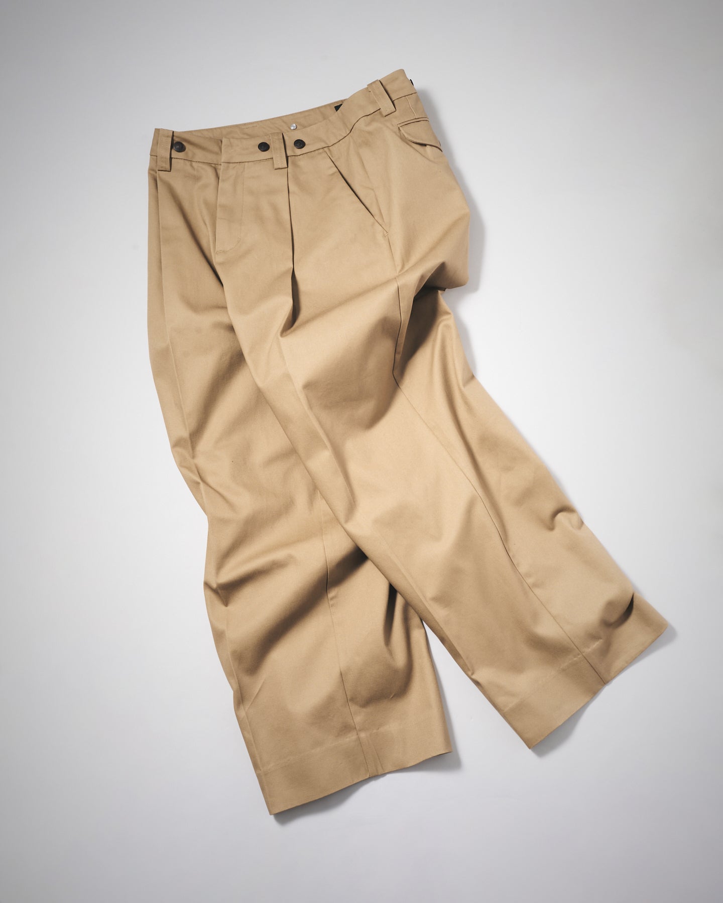 田口 DEZERT /チノ トラウザー パンツ L ベージュ vintage クラシックチノトラウザー[Beige] – Noen