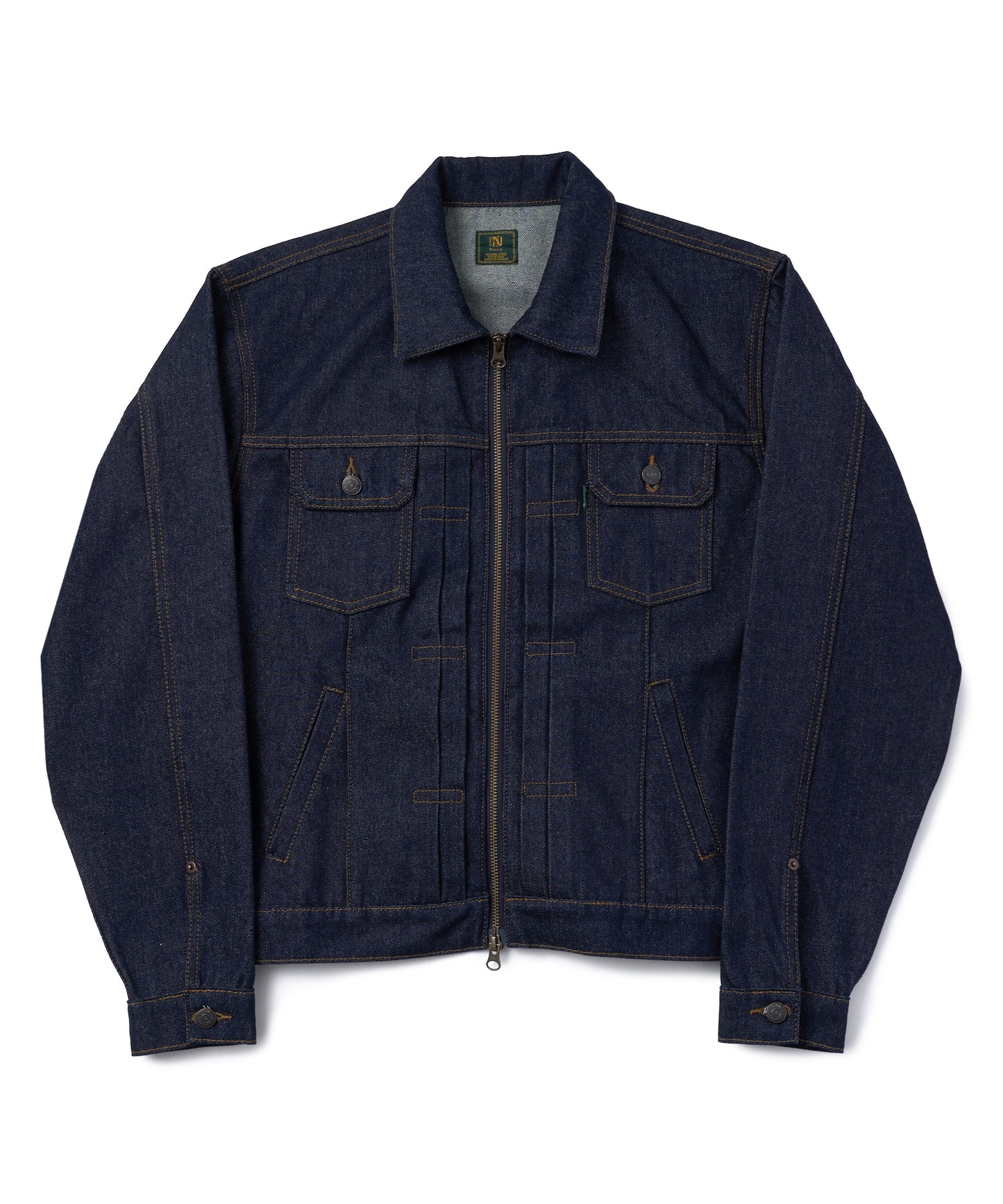 ダブルジップデニムジャケット2nd.[Indigo]