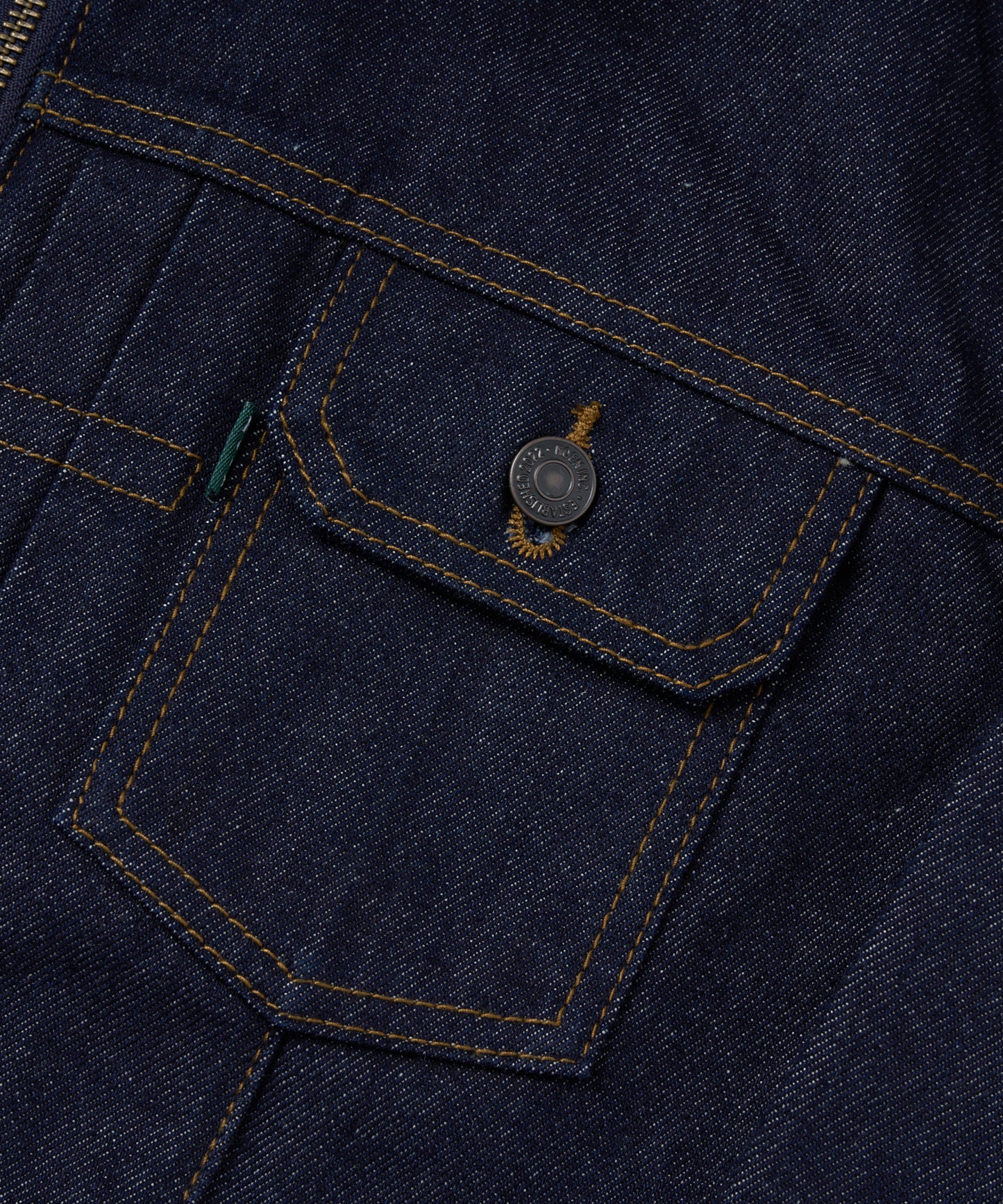 ダブルジップデニムジャケット2nd.[Indigo]