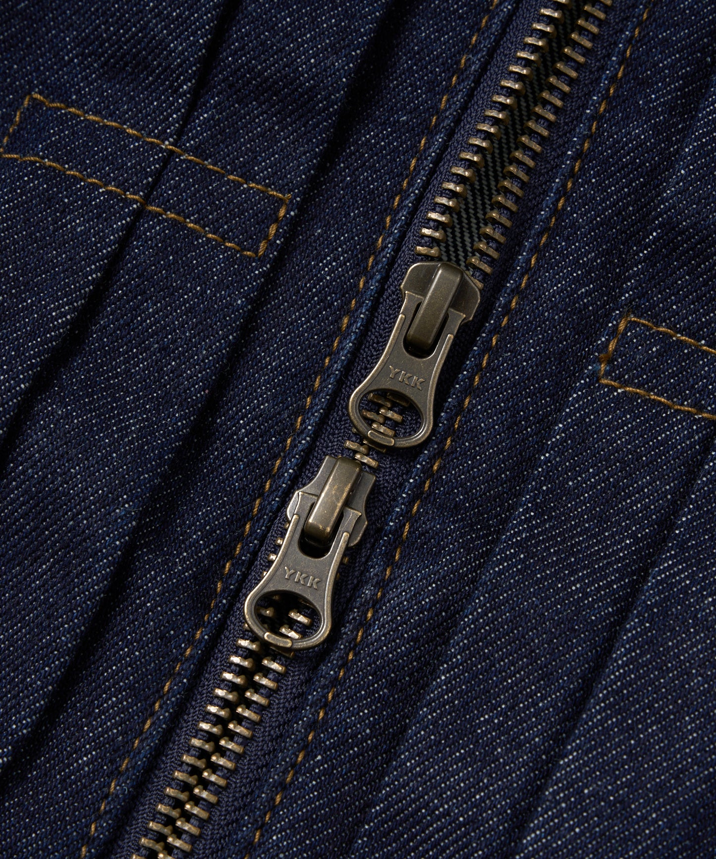 ダブルジップデニムジャケット2nd.[Indigo]