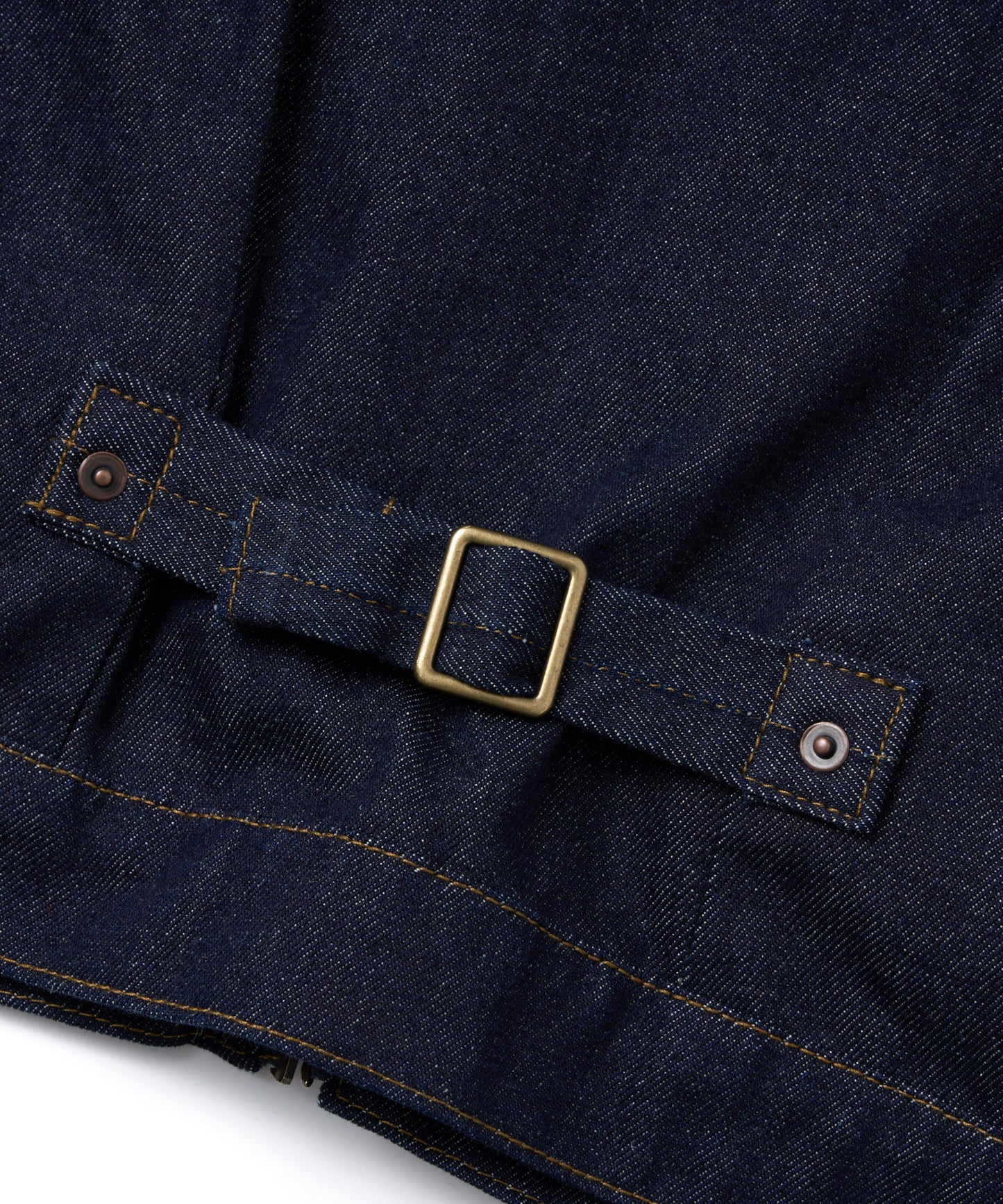 ダブルジップデニムジャケット2nd.[Indigo]