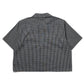 グラフチェックスナップシャツ[Black]