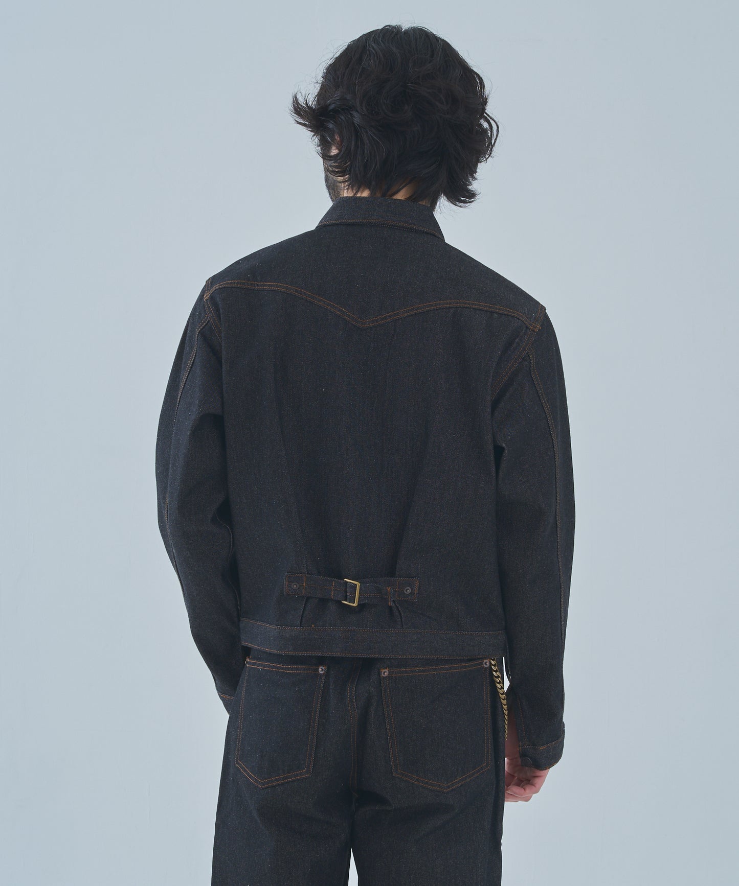 デニムジャケット1st.[Black]