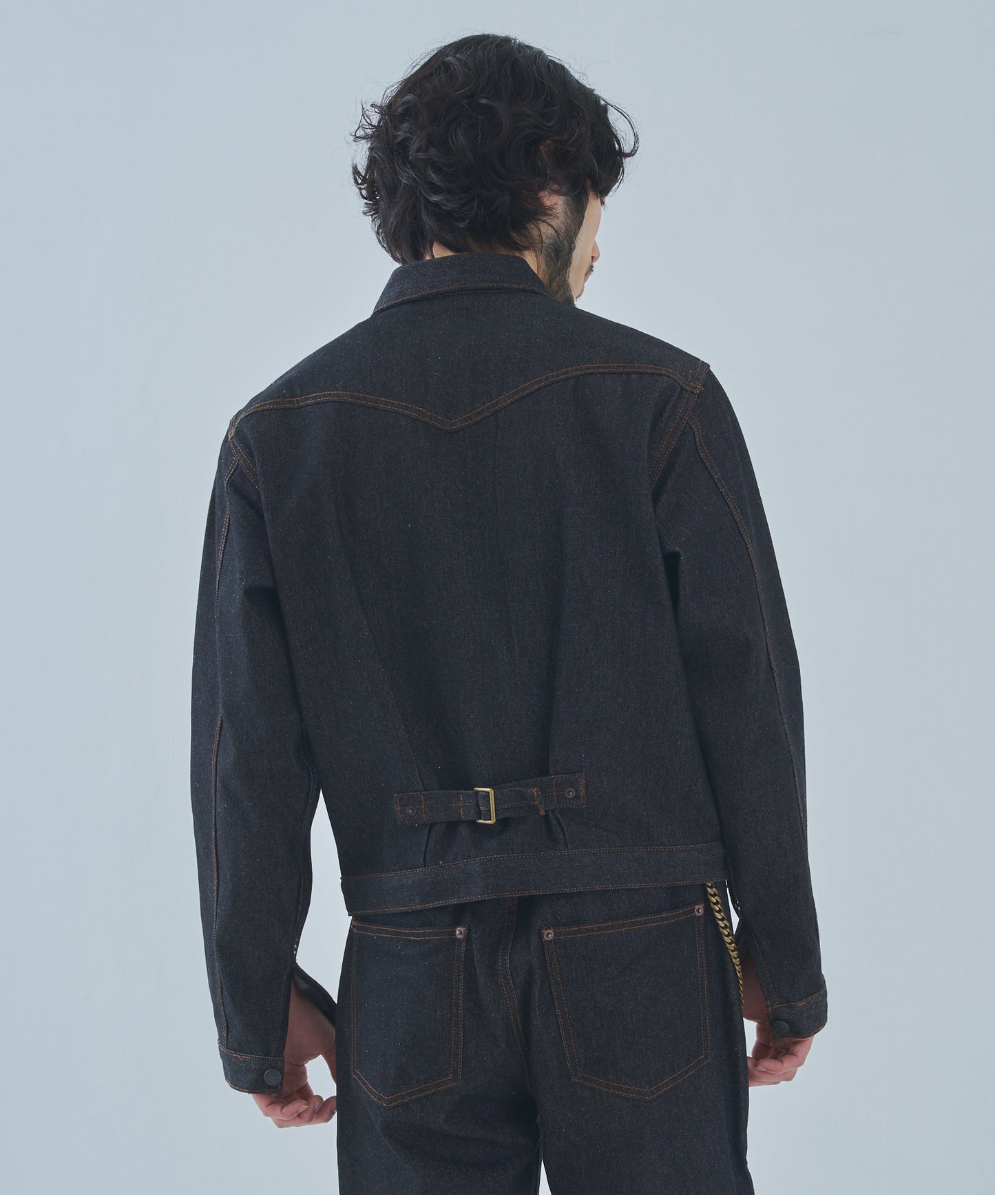 デニムジャケット1st.[Black]