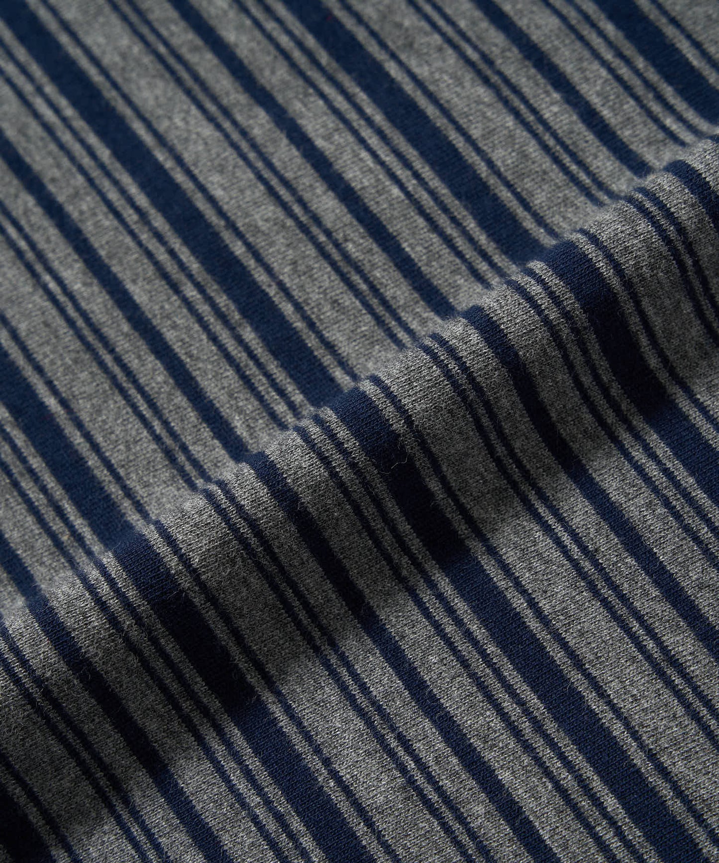 オープンネックボーダーT[Dark Navy]
