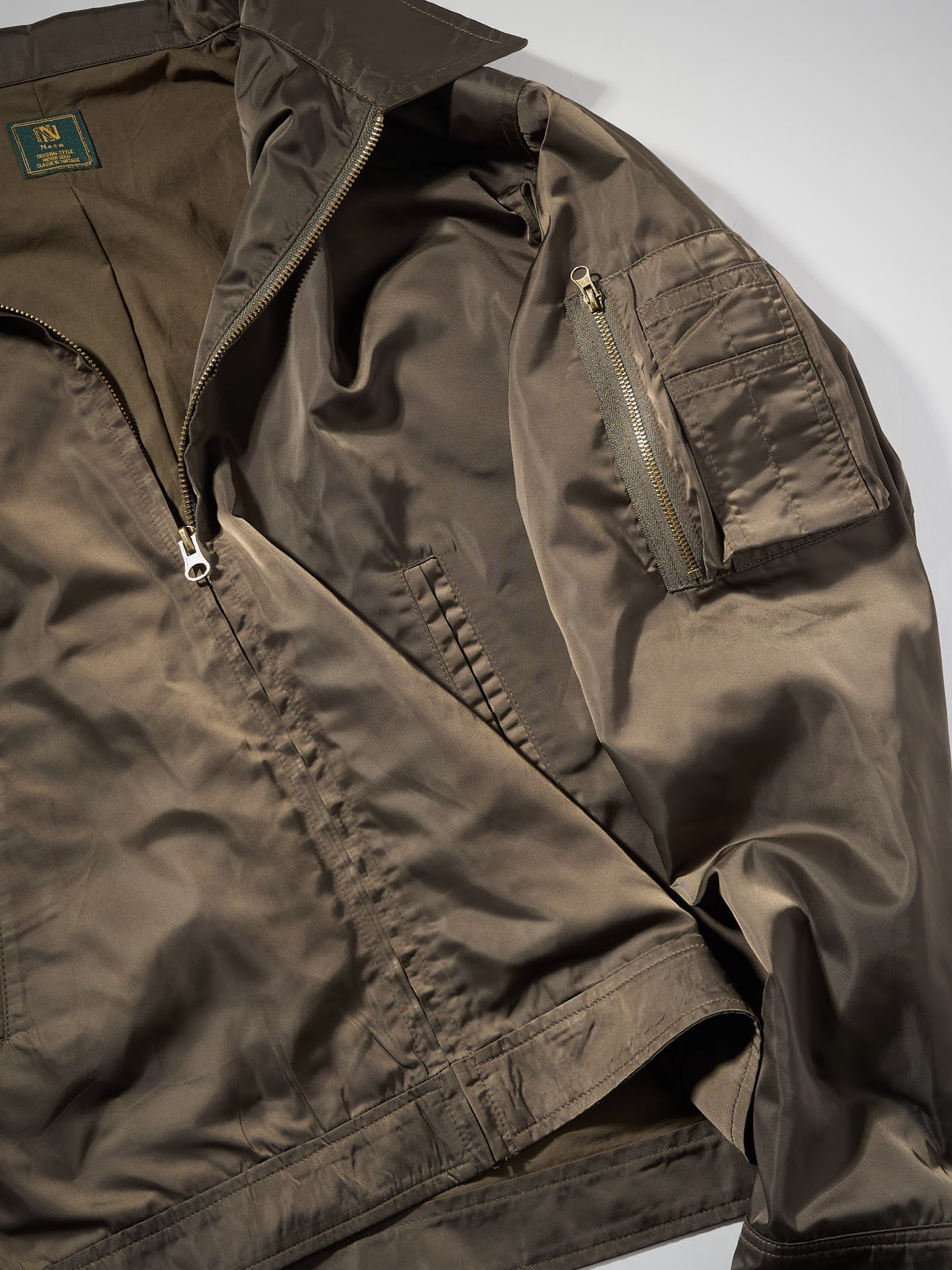 ミリタリースイングトップジャケット[Dark Khaki]