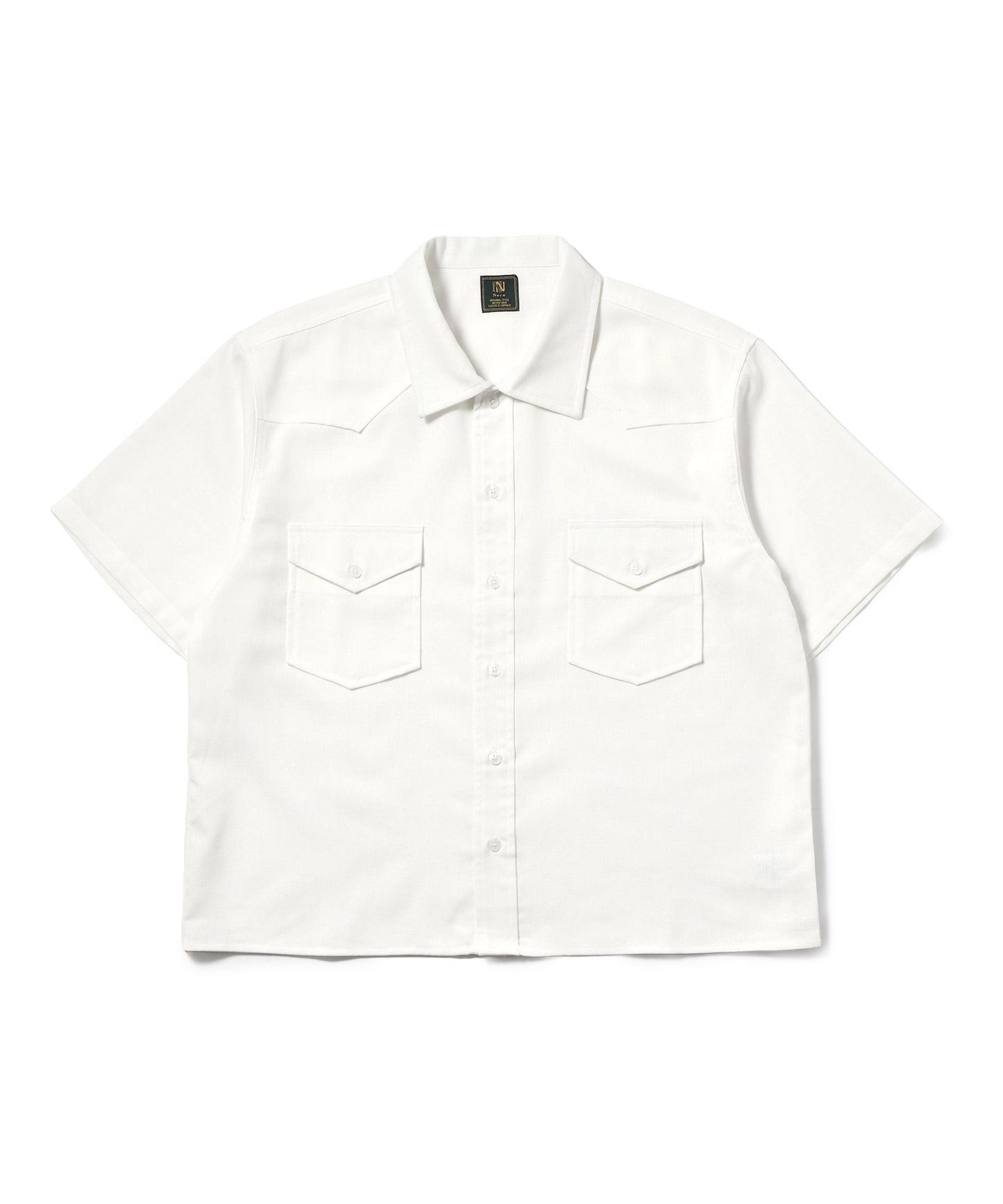 オールドランチウエスタンシャツ[White]
