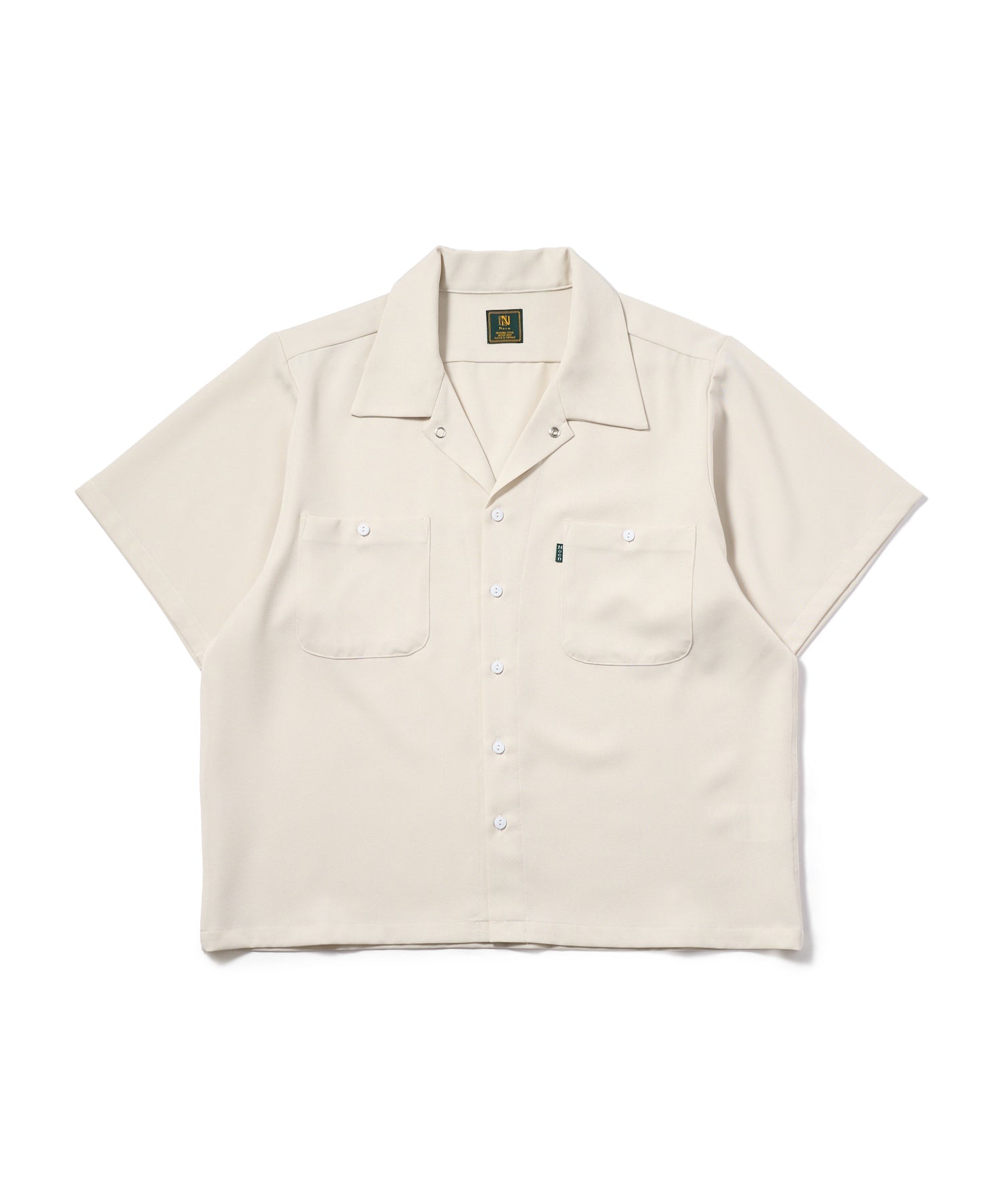 リネンライクガーゼシャツ[White] – Noen