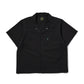 オープンカラーワークシャツ[Black]