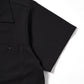 オープンカラーワークシャツ[Black]