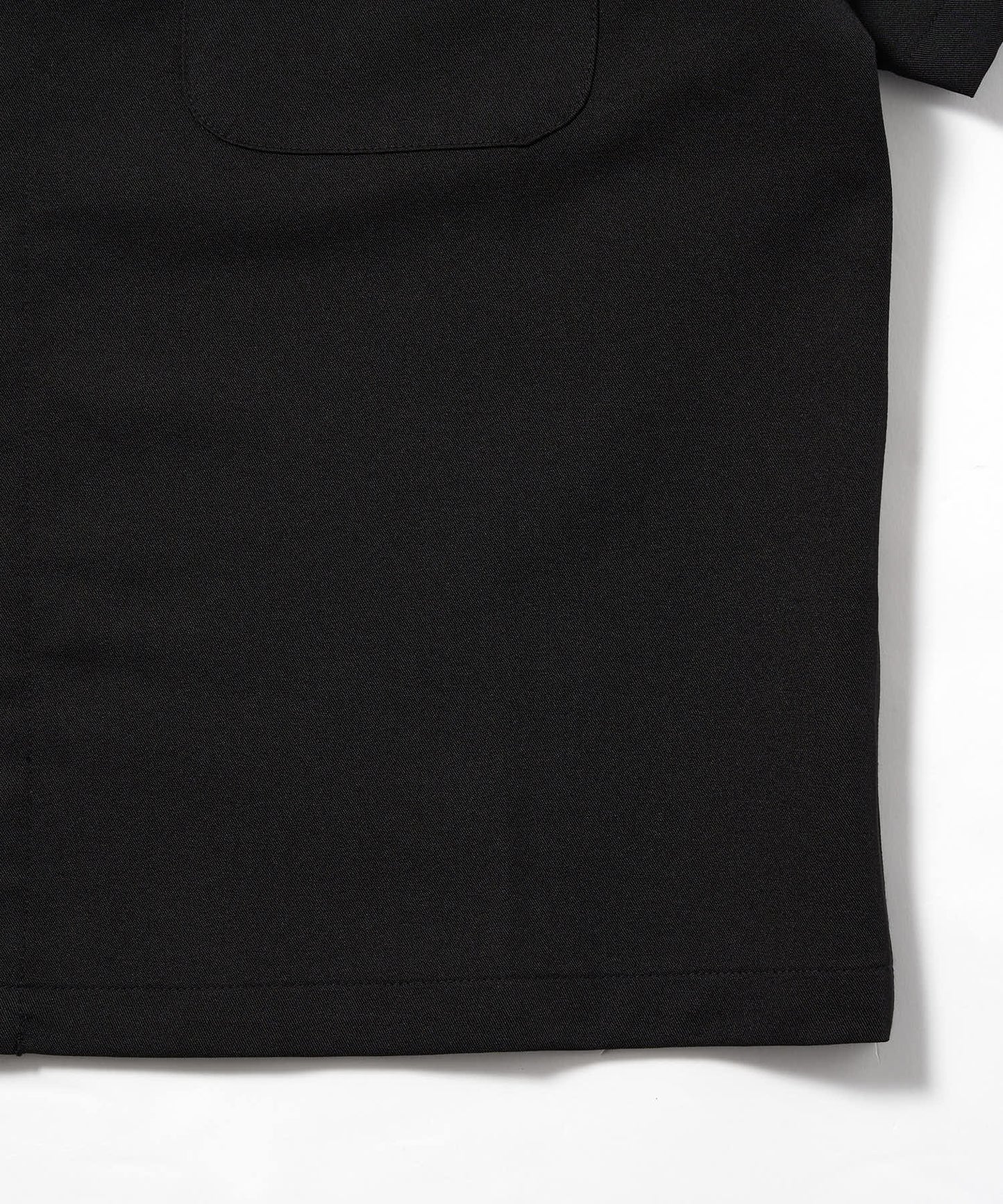オープンカラーワークシャツ[Black]
