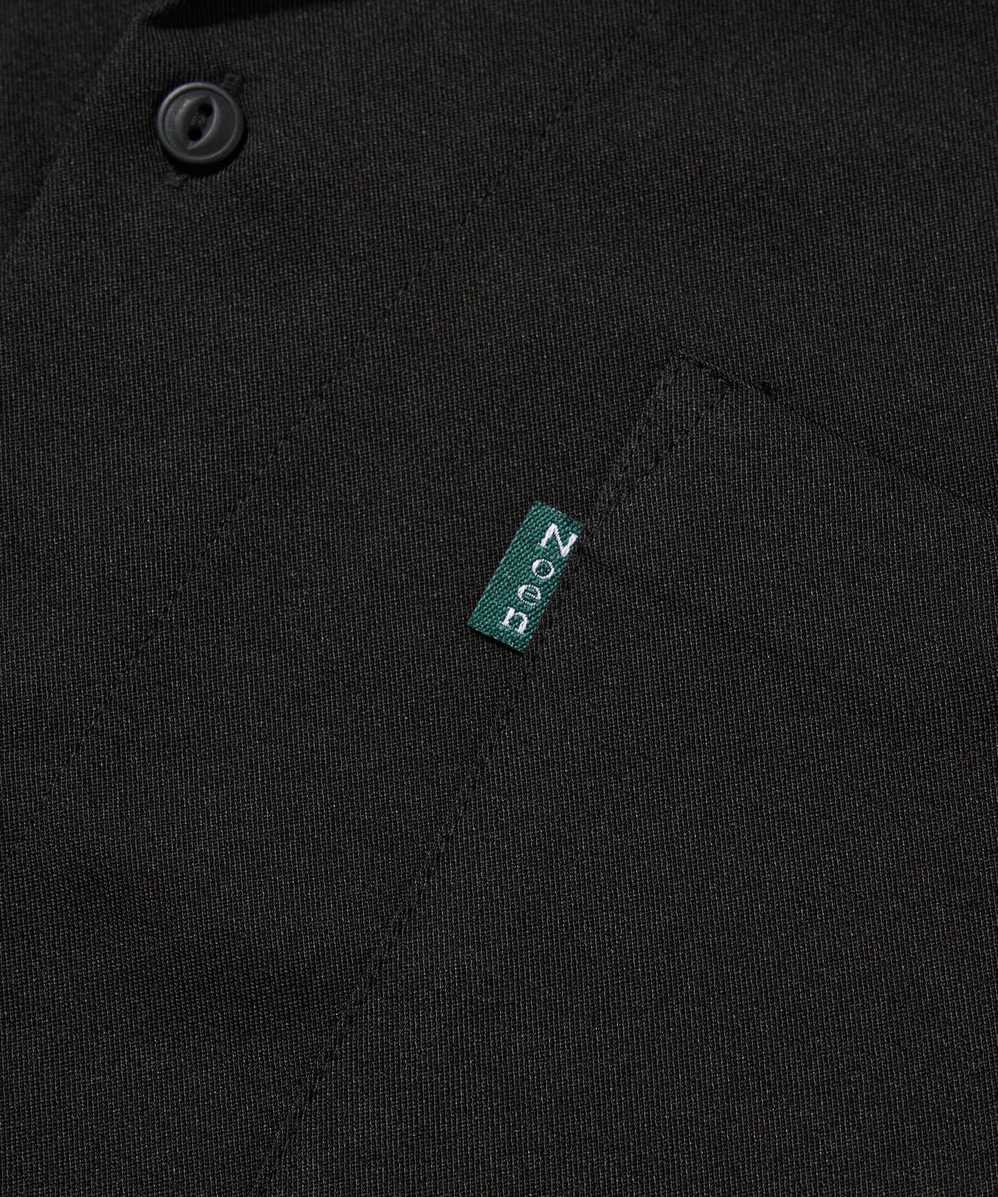オープンカラーワークシャツ[Black]