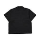 オープンカラーワークシャツ[Black]