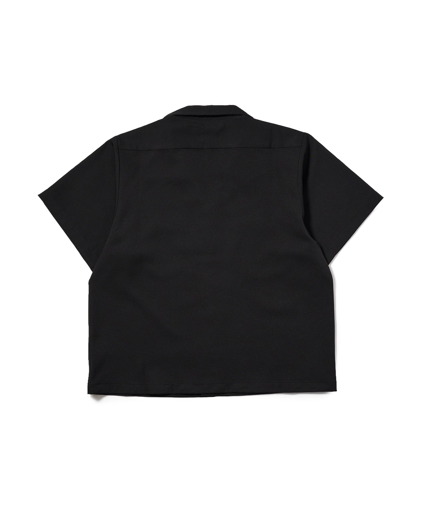 オープンカラーワークシャツ[Black]
