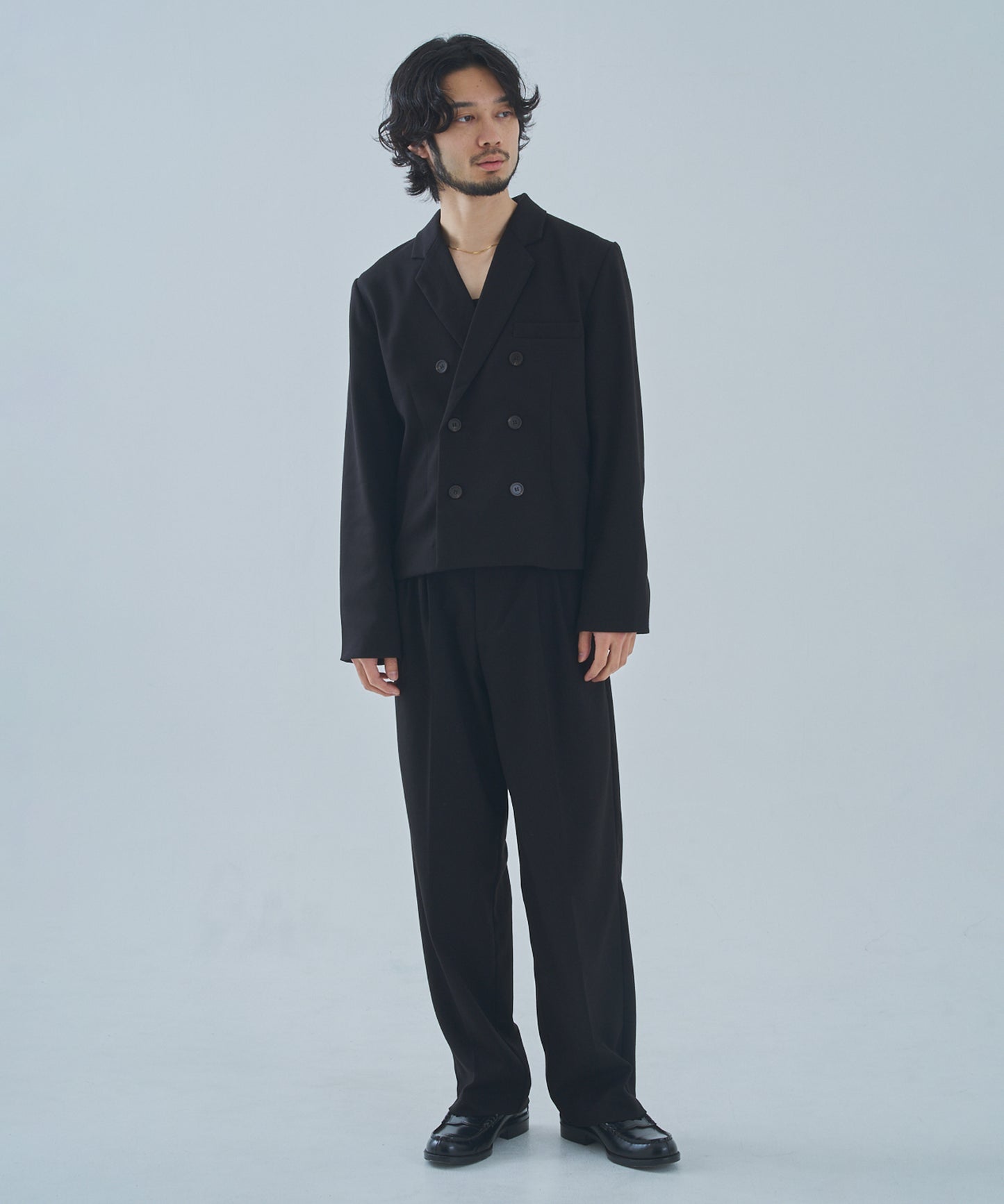 ミリタリーツイルスラックス[Black]