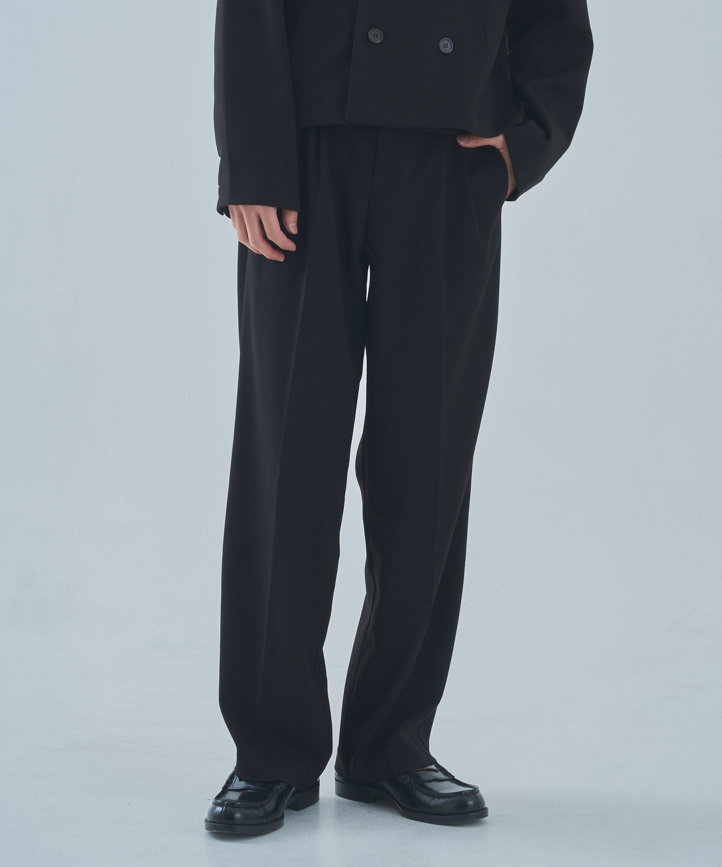 ミリタリーツイルスラックス[Black]