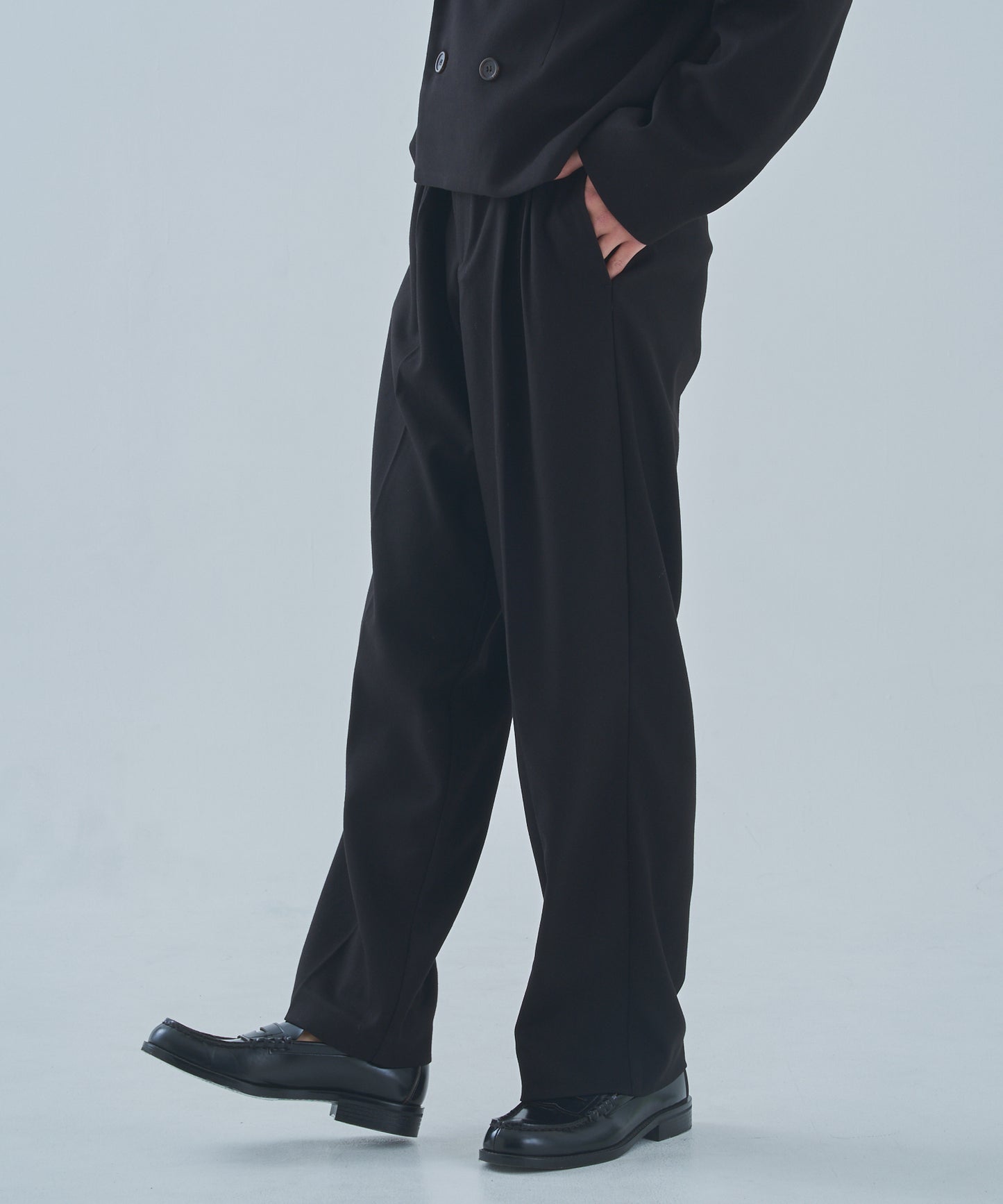 ミリタリーツイルスラックス[Black]