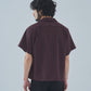 オープンカラーワークシャツ[Brown Stripe]