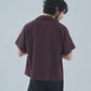 オープンカラーワークシャツ[Brown Stripe]