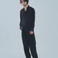ショートリブレーヨンシャツ[Black]