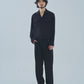 ショートリブレーヨンシャツ[Black]