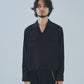 ショートリブレーヨンシャツ[Black]