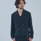ミリタリーツイルダブルジャケット[Navy]