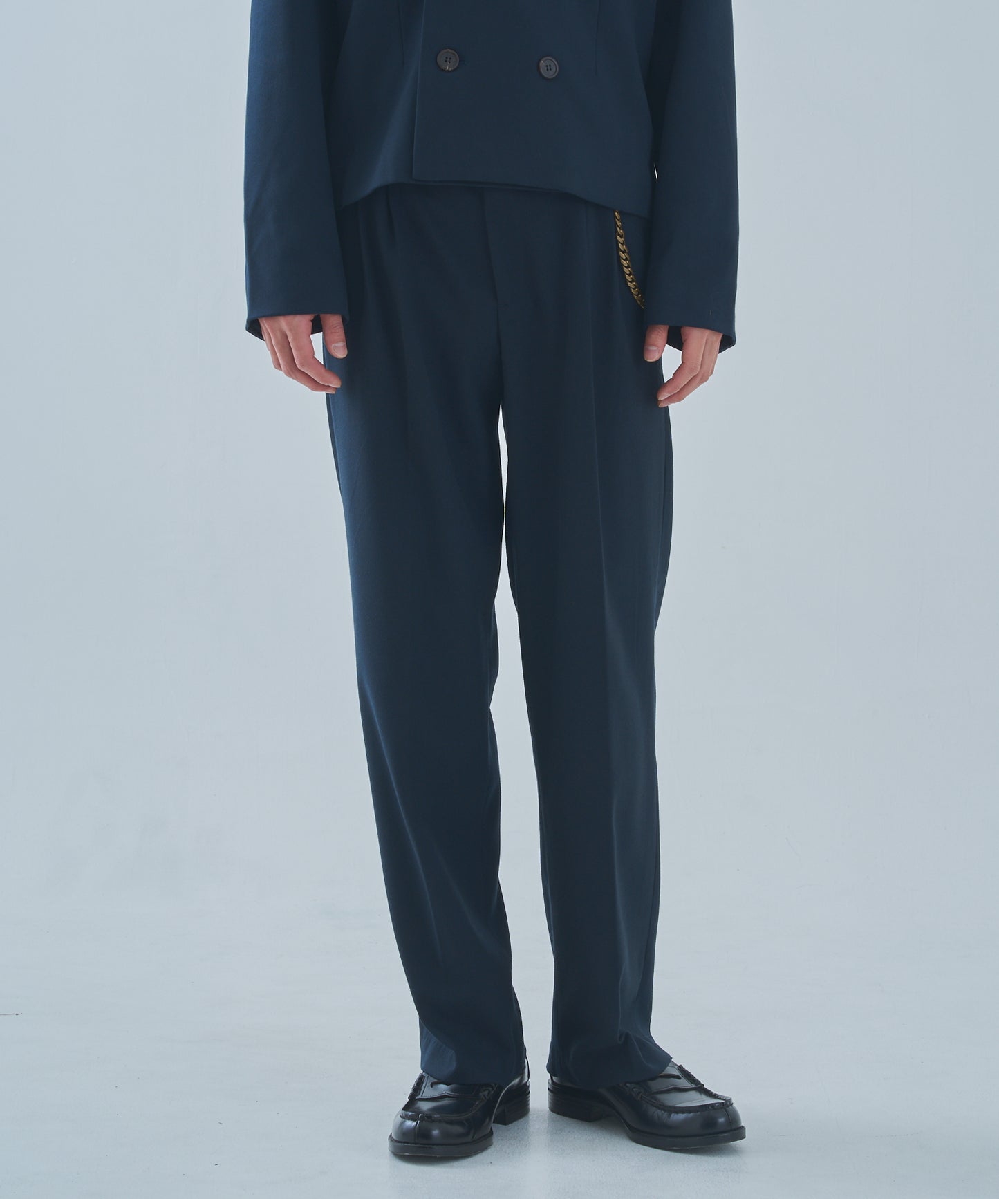 ミリタリーツイルスラックス[Navy]