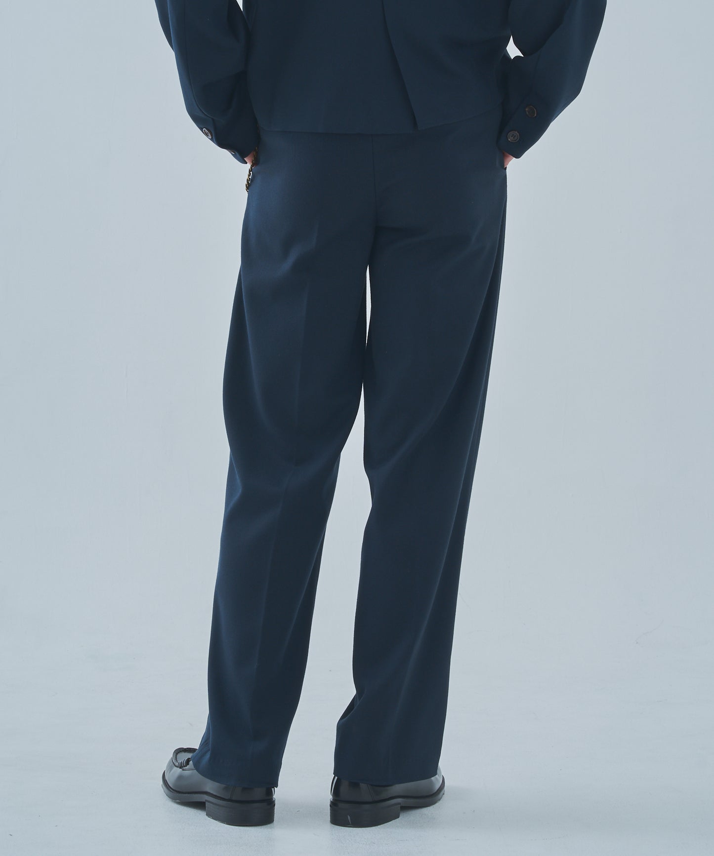 ミリタリーツイルスラックス[Navy]