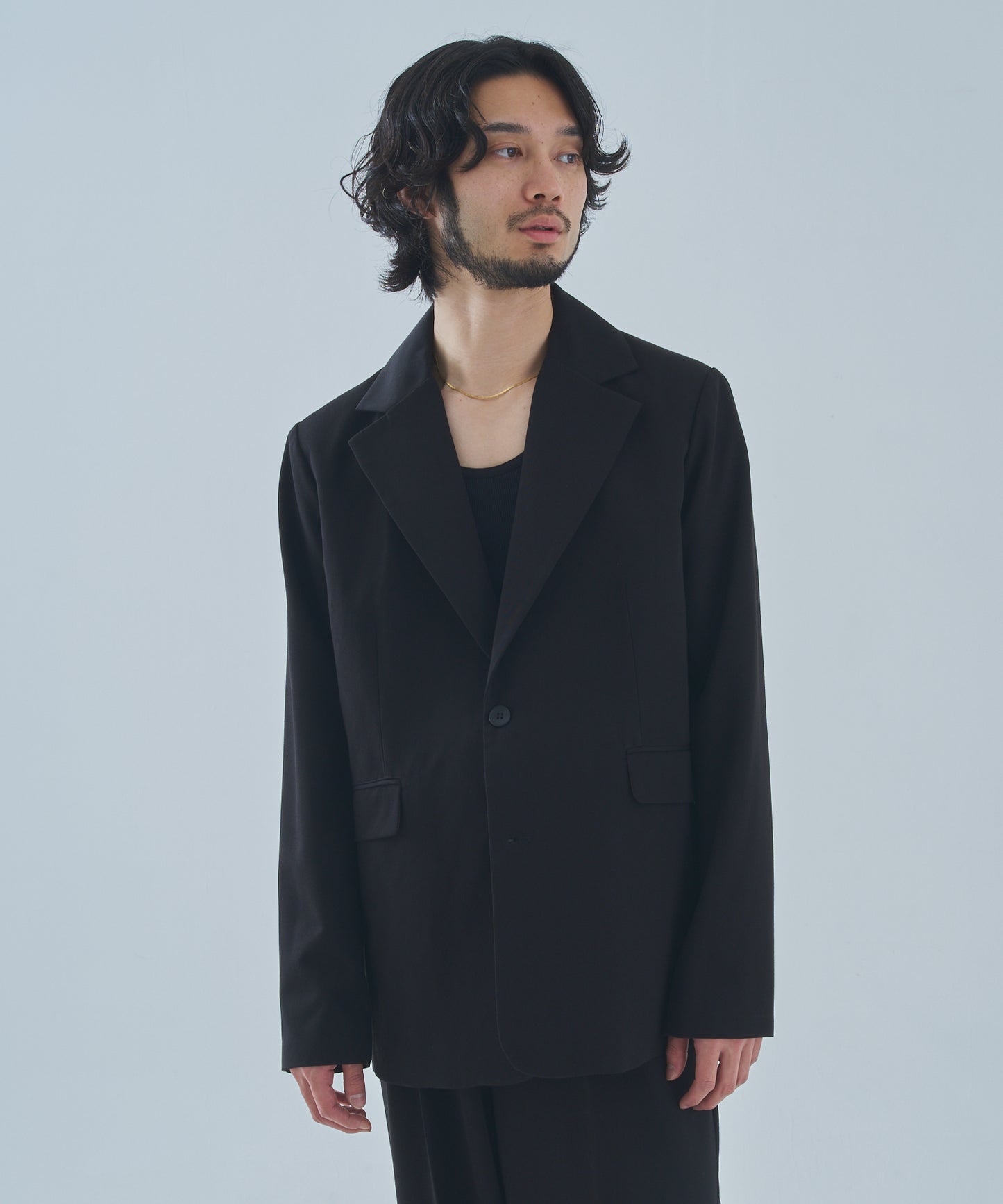 クラシックテーラードジャケット[Black]